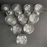 10 Baccarat port glasses size 5475