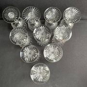 10 Verres à porto Baccarat taille 5475