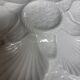 4 Longchamp oyster plates