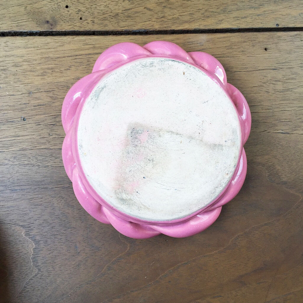Ashtray empty-Pocket ceramic pink