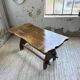 Dining table in solid olive wood Maison Skela 1960