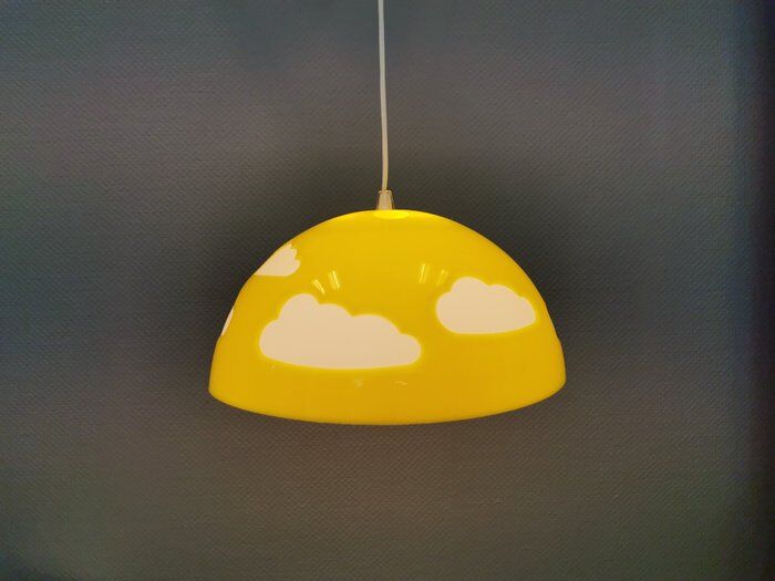 "Cloud lamp" designed by Henrik Preutz for Ikea Sweden. No longer in production