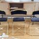 Lot de 3 chaises pliantes Chaisor en velours