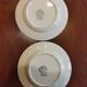 8 blue & white dinner plates (Royal Tudor Gien Lunéville Ceraminter)