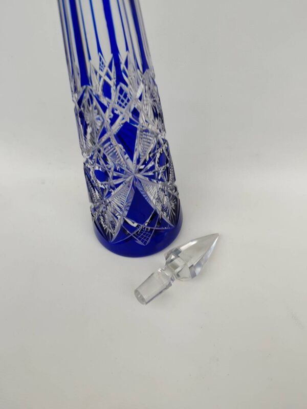 Carafe en cristal de Baccarat, modèle Lagny, vers 1910-1920