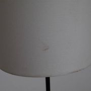Lampadaire tripode en metal et laiton, 1970