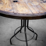 Table haute industrielle