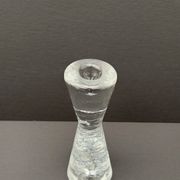 Candlestick by Timo Sarpaneva in molded glass, 1970