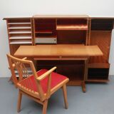1950s cupboard with desk, Magic Box Mummenthaler