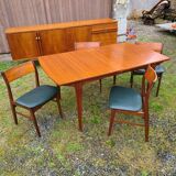 Vintage Scandinavian table, probably Danish around 1970