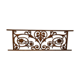 Balconnière en fonte