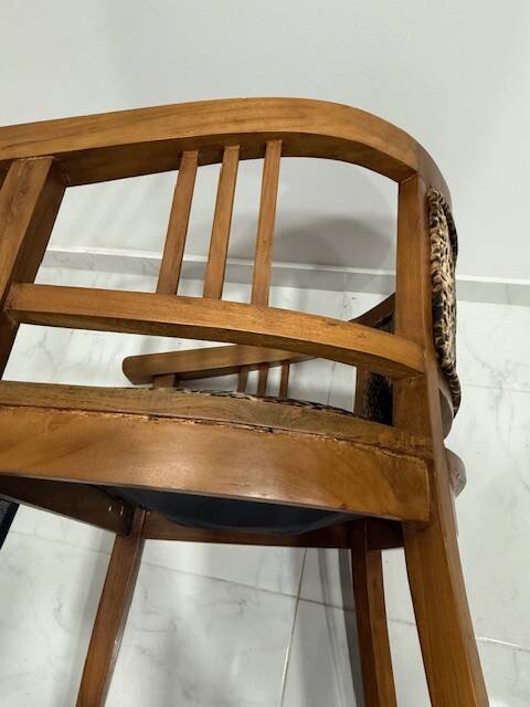 1930 art deco office armchair