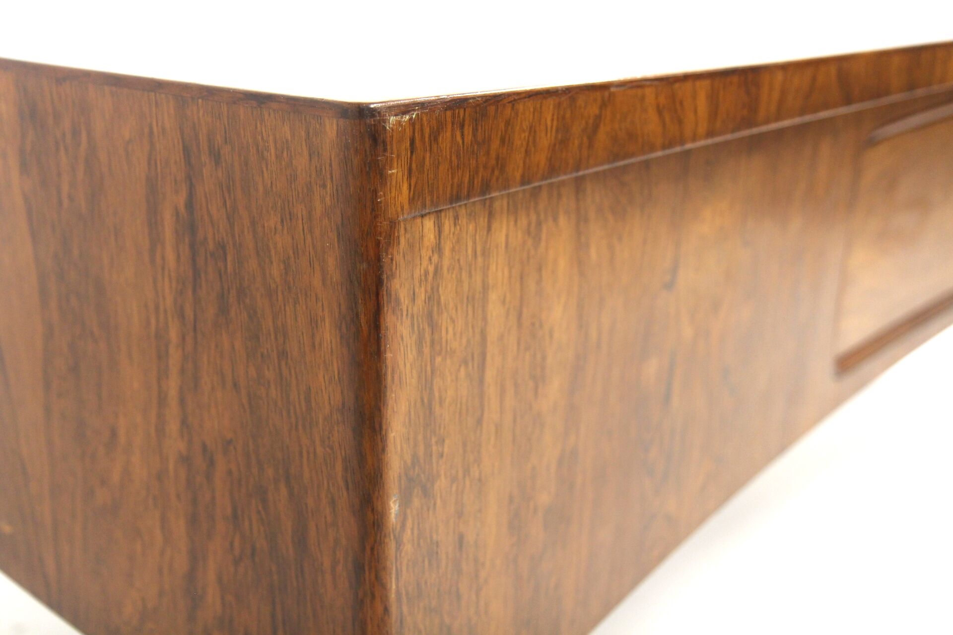 Scandinavian desk in rosewood, Sweden, 1950