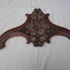 Deco wooden pediment