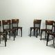 Pub Chairs from Thonet H-48, 1930s, Set of 6