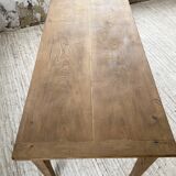Oak farm table 2m