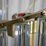 Pia Guidetti Crippa Mid-Century Modern Italian Murano Chandelier for Lumi