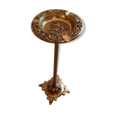 Solid bronze standing ashtray