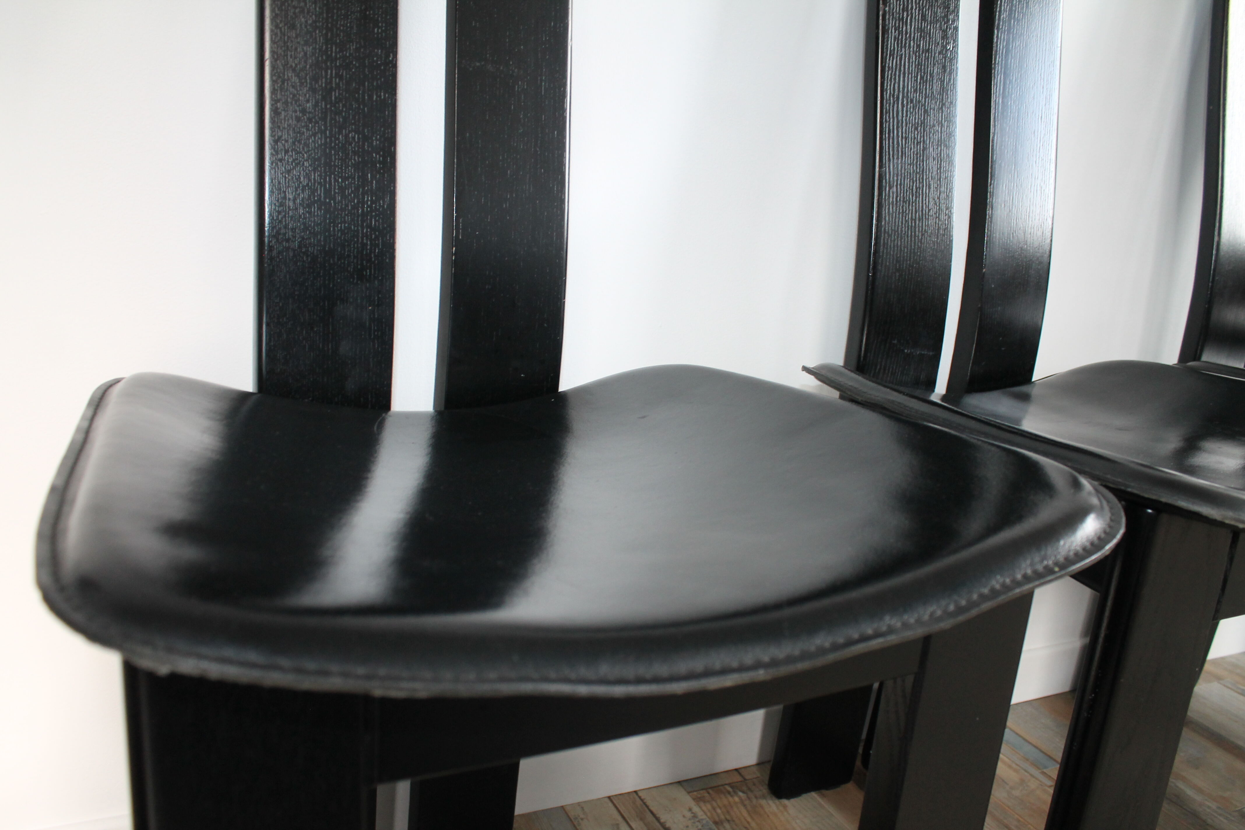 Lot 6 chairs Pietro Constantini circa 1970 Italy