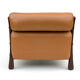 Mid-century leather lounge chair