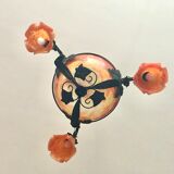 Chandelier glass paste art deco