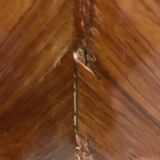 Transition chest of drawers 1900 inlaid with marquetry