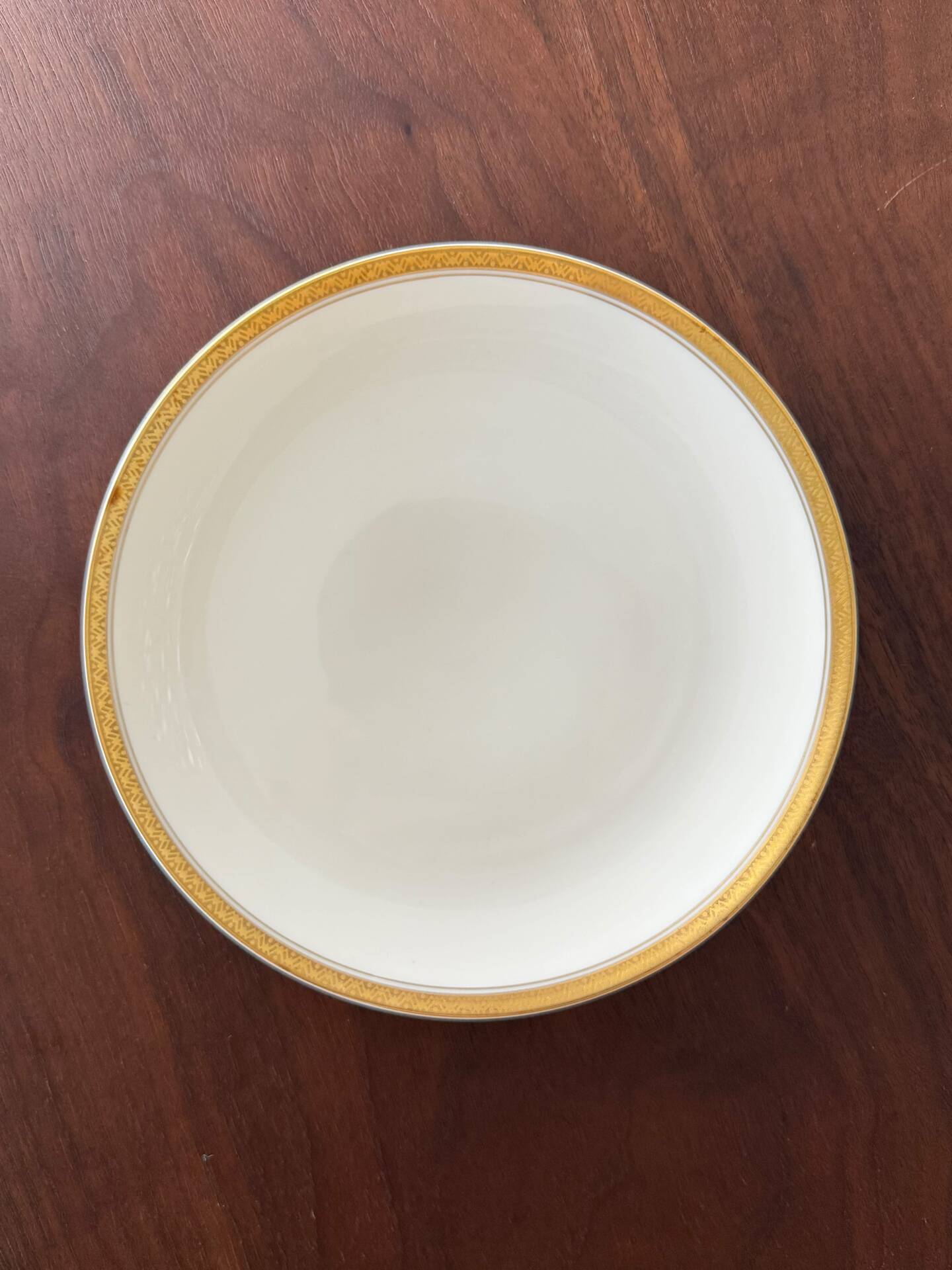 Set of 4 Krautheim for Richard Ginori Porcelain Dessert Plates