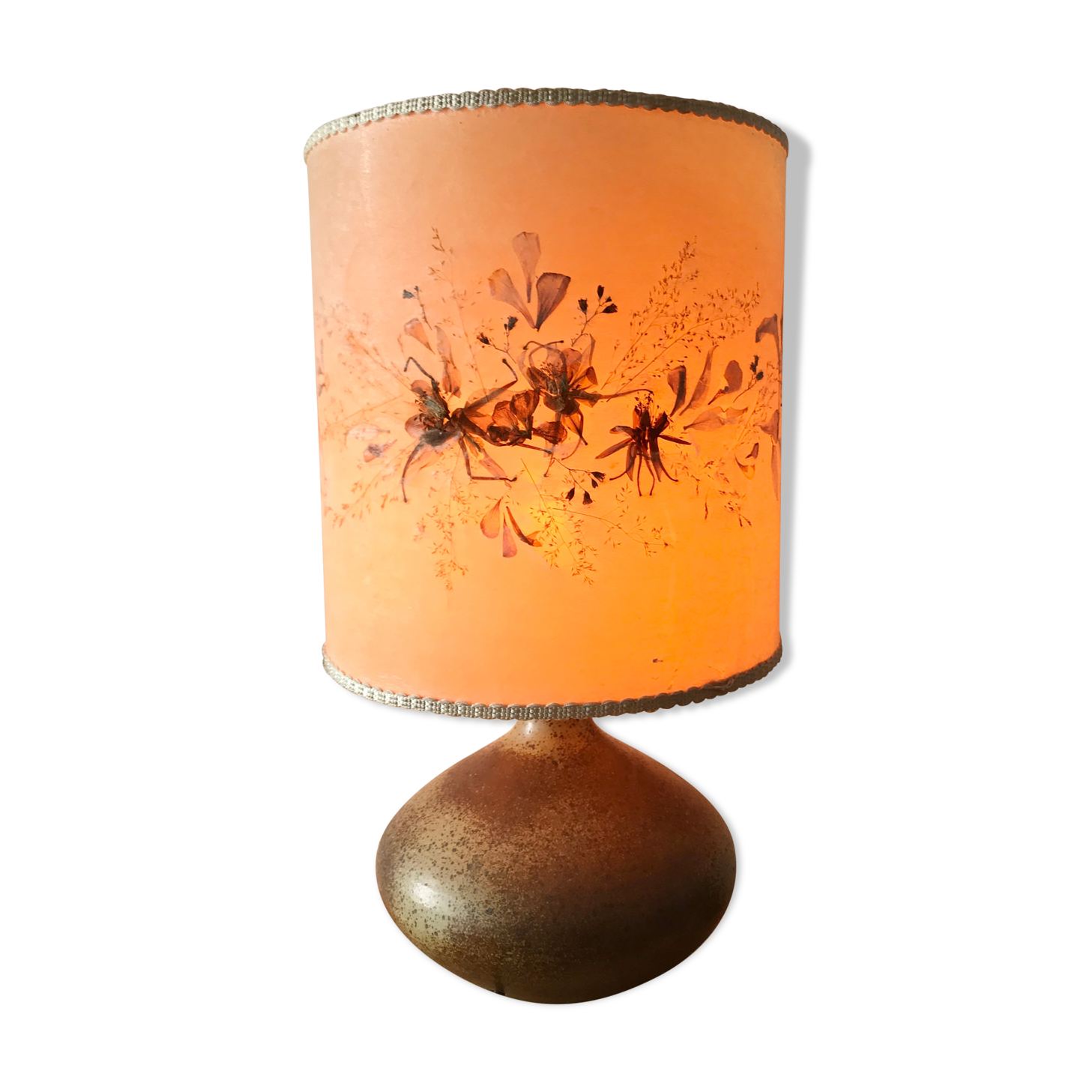 Vintage sandstone lamp