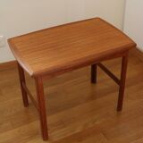 Scandinavian coffee table or end table, teak, 1960
