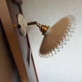 Vintage opaline wall light