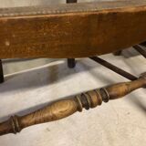 2 fauteuils à repailler en noyer Louis Philippe