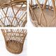 Panier Vintage Panier en osier Panier à linge Panier de rangement Mid Centu
