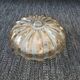 Old smoked glass ceiling light: vintage 1970