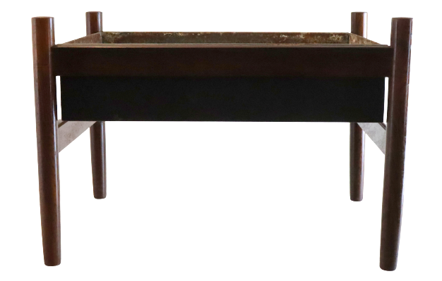 Vintage rosewood planter 'kokkedal' danish design