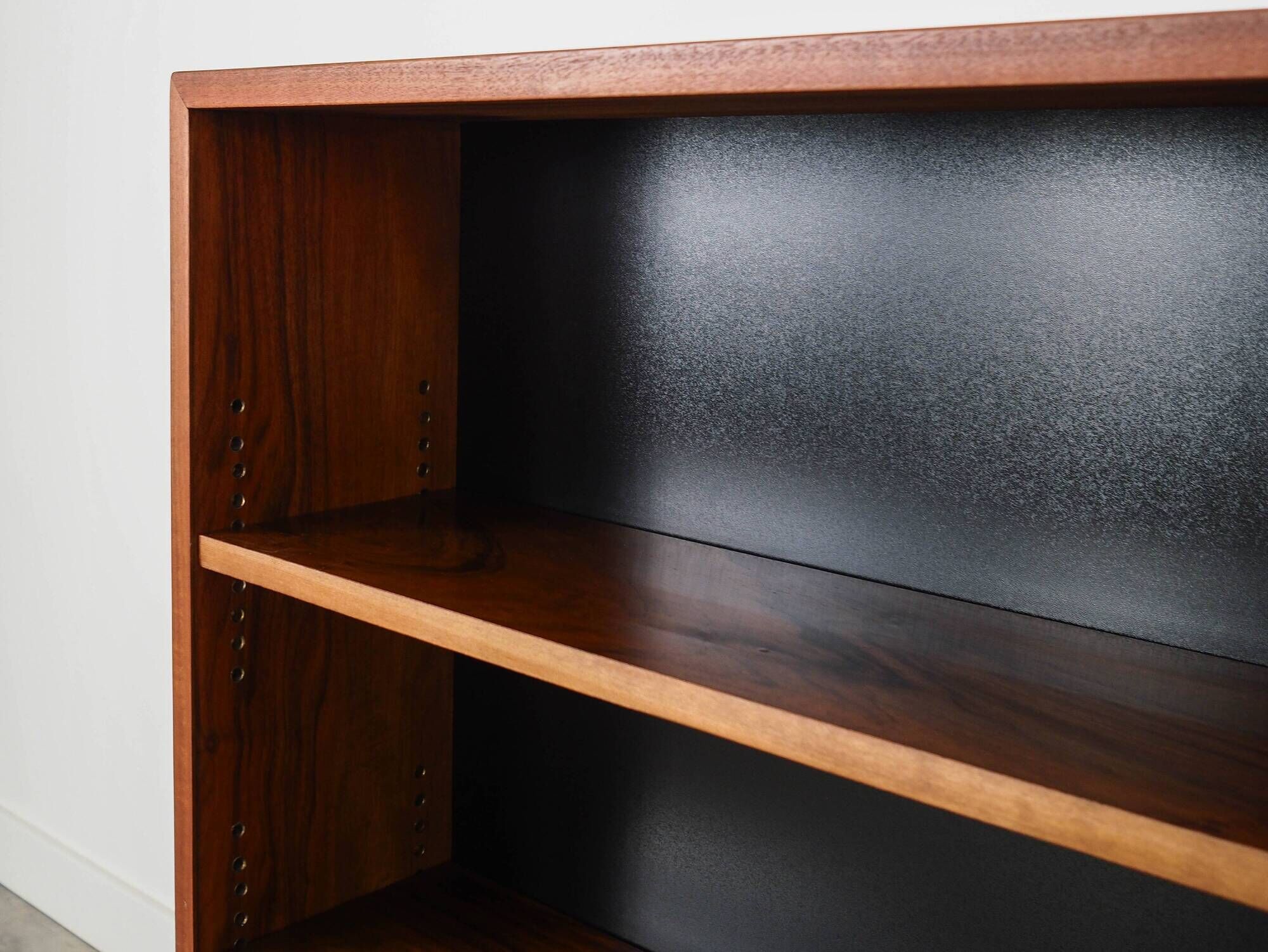 Walnut bookcase, Danish design, 1970s, production: Denmark