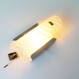 Vintage Murano Glass wall lamps by Kaiser Leuchten