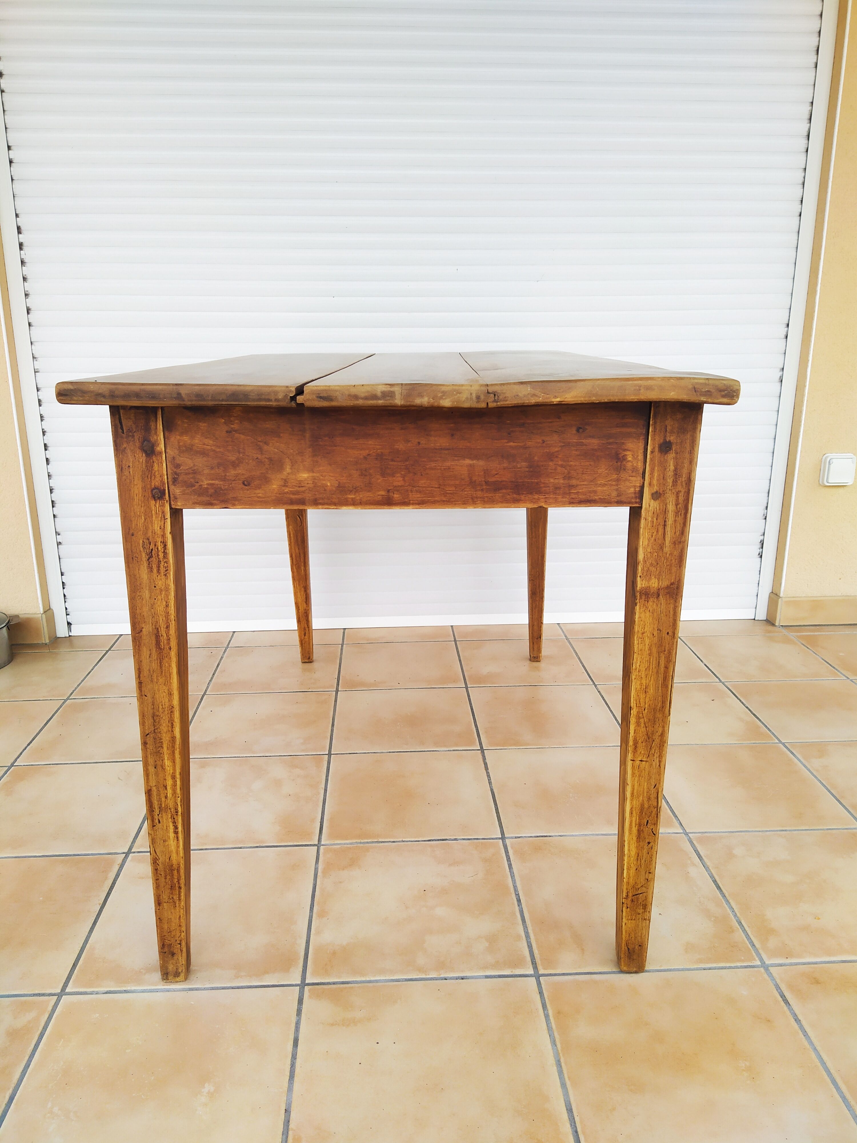 Walnut farmhouse table