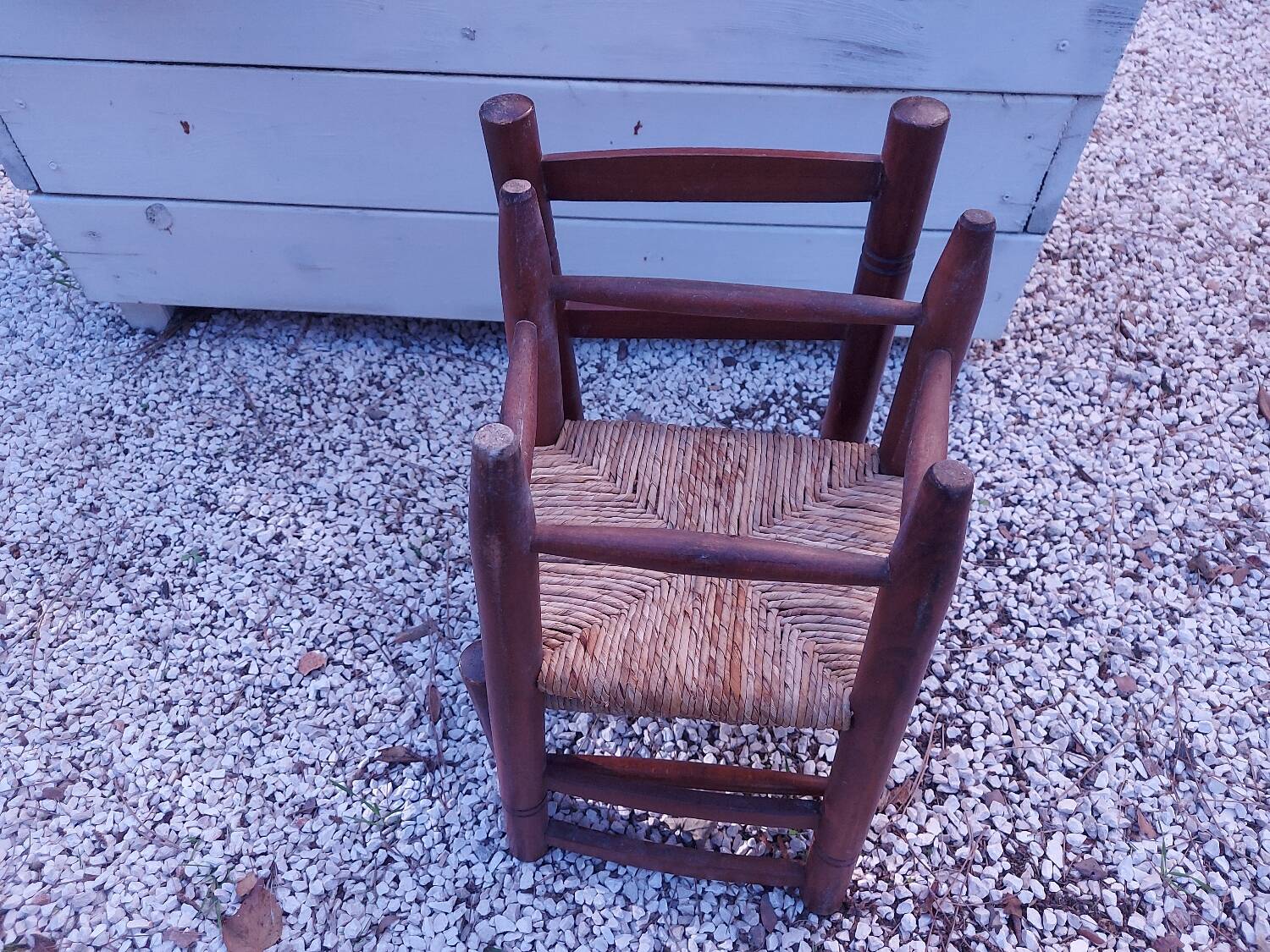 2 vintage children's chairs