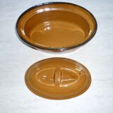 Terrine ovale 27 cm pour pâté ou mijoter 1960