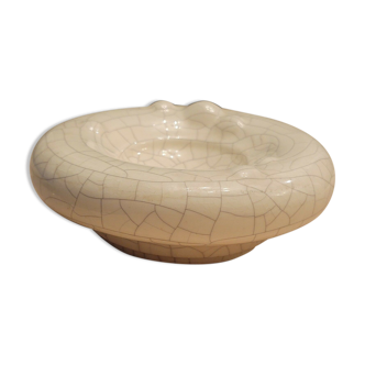 Longwy empty pocket modern ceramic enamel cracked