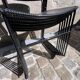 2 Italian chairs Full Metal - 1980