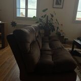 Albany canapé by Ligne Roset attributed to Michel Ducaroy – bison velvet – 1976