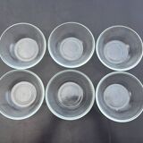 Set of 6 transparent ramekins – Diameter 12 cm, excellent condition 🍽️