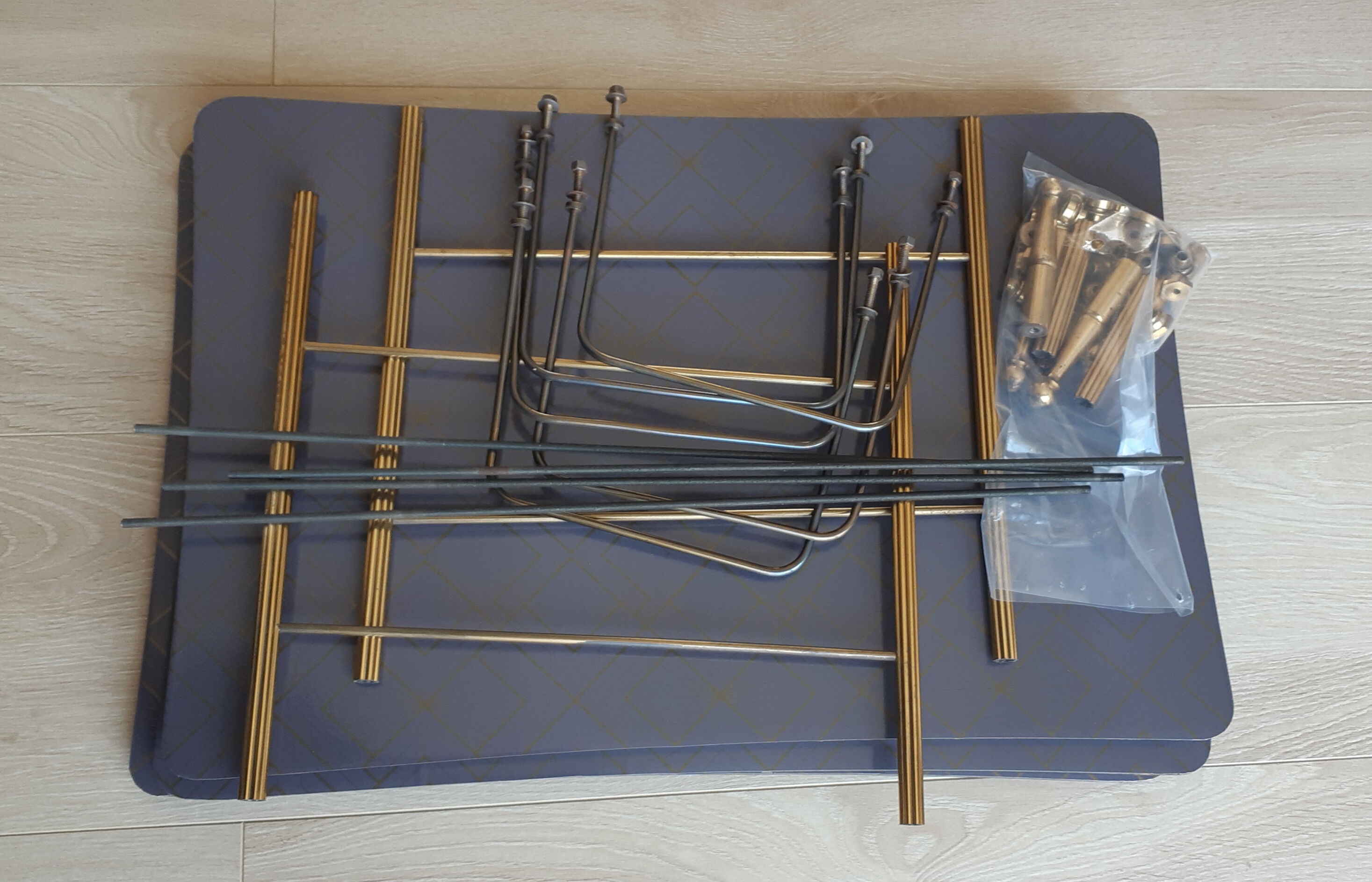 Electrophone door table, vinyl door