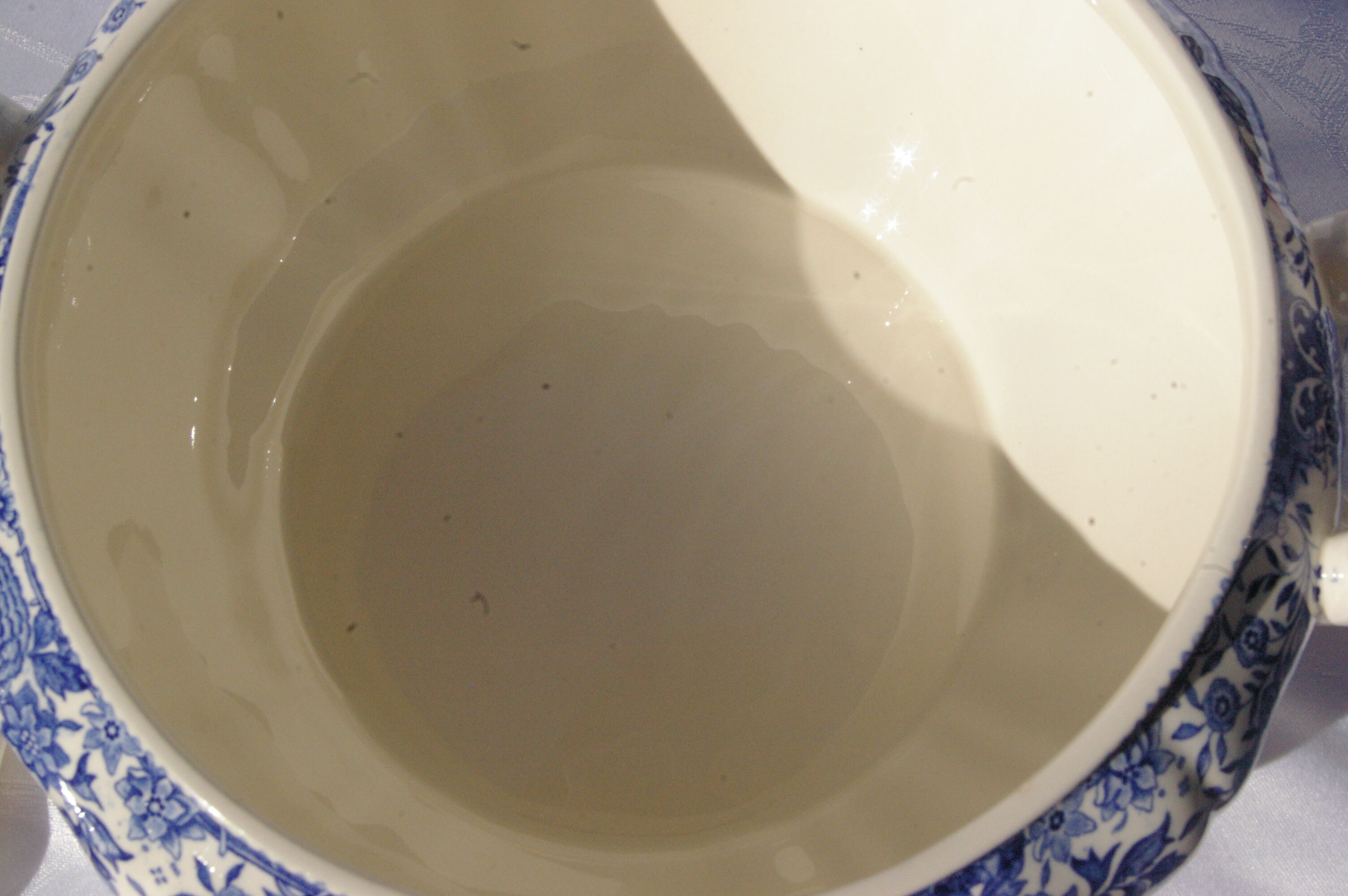 Soup pot in earthenware Villeroy & Boch model Blue Burgenland - Perfect condition