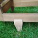 Commode vintage ancienne pieds compas