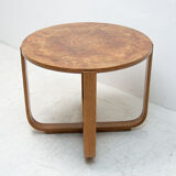 Modernist coffee table H-168 designed by Jindrich Halabala for UP Závody, 1930