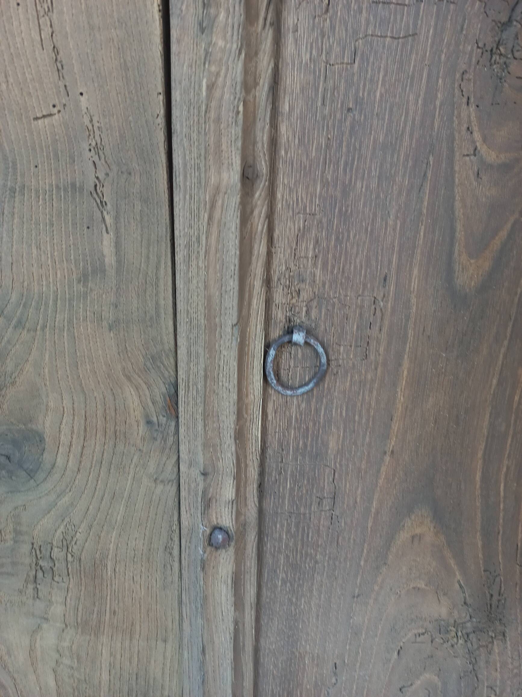 Old primitive wardrobe
