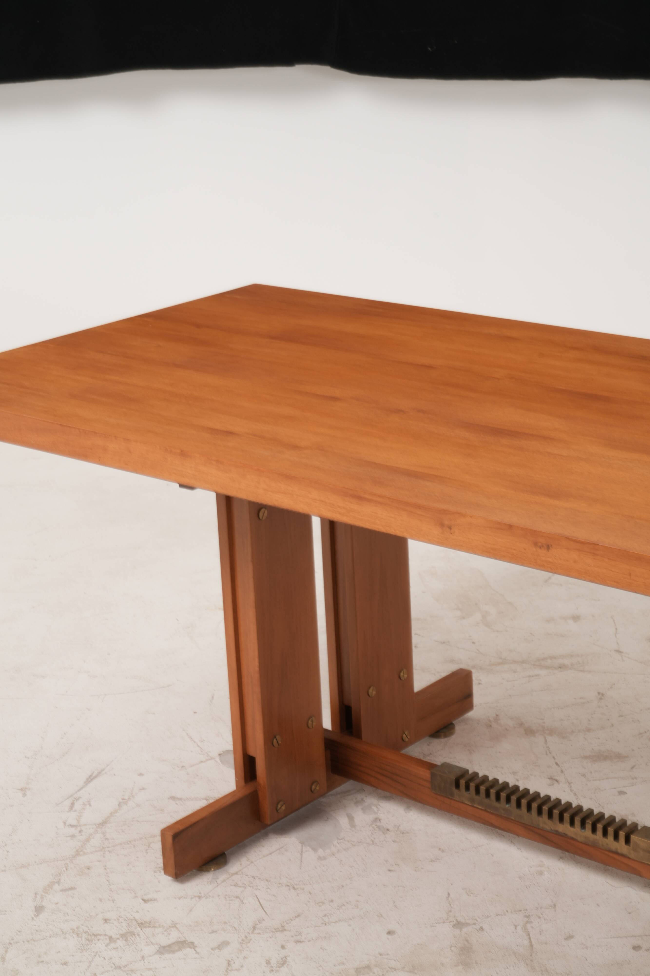 Ilmari Topiovaara/ Large Dining Table (wood)/ Vintage Design Dining Table