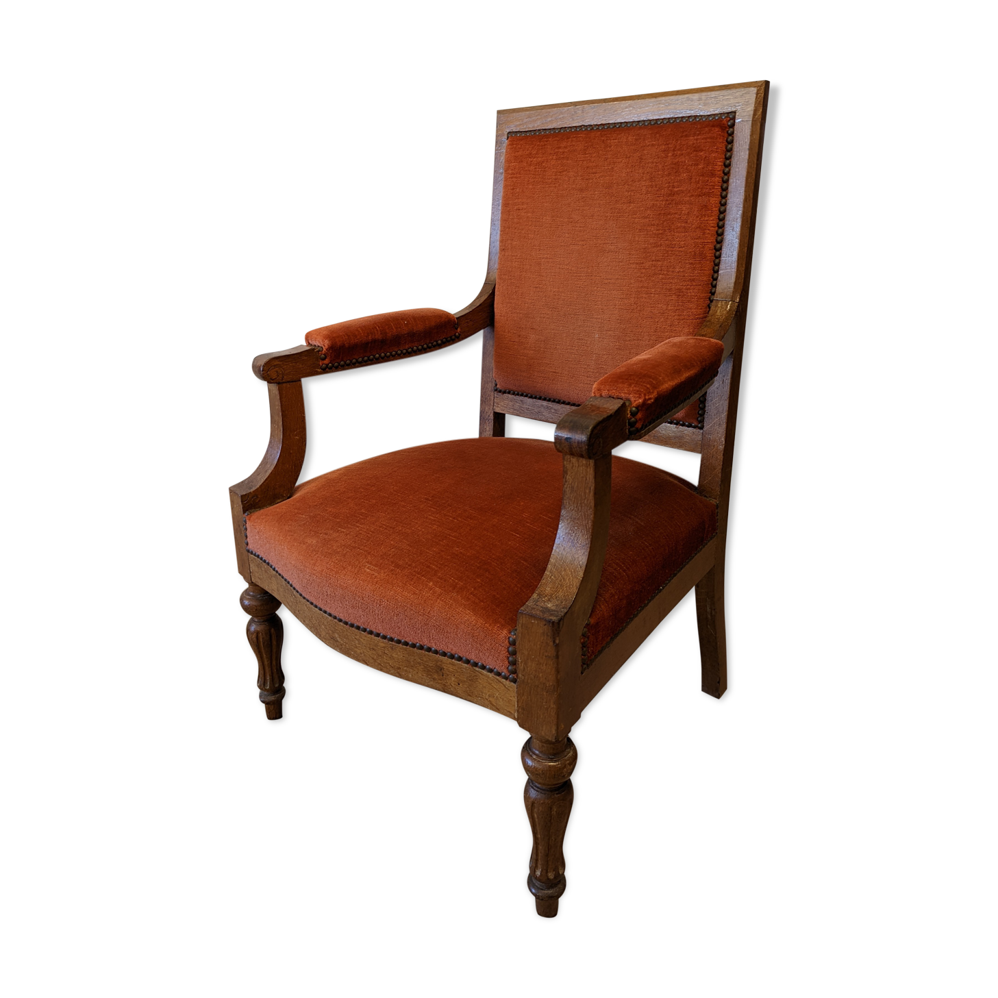 Oak armchair
